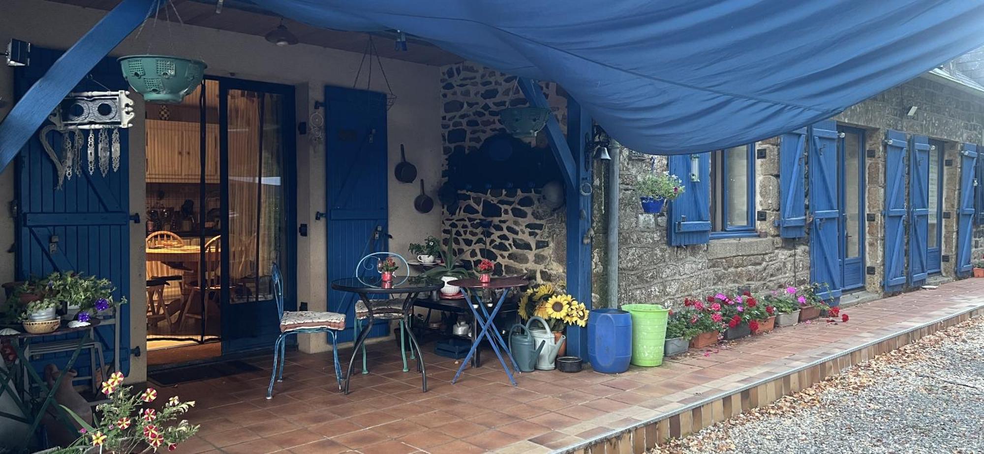 Saint-Mars-sur-la-Futaie Double & Family Rooms In Tranquility In Blue المظهر الخارجي الصورة