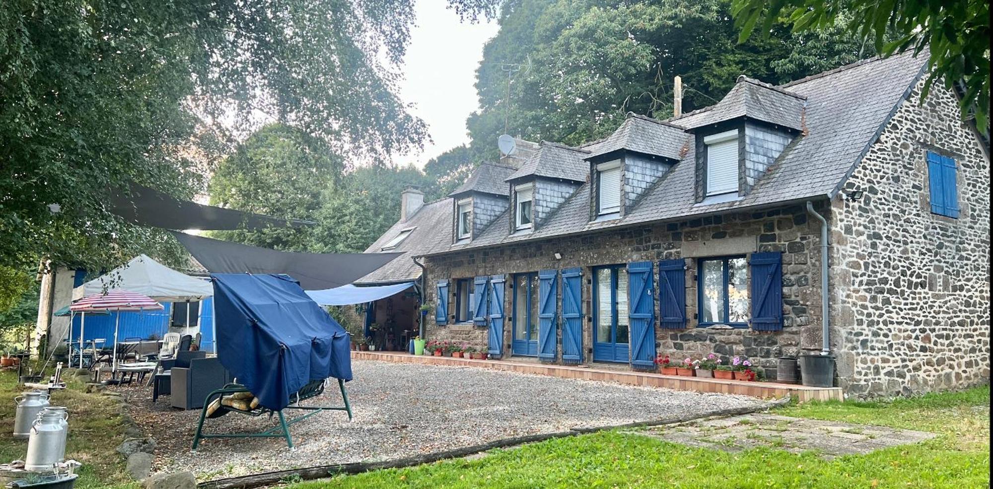 Saint-Mars-sur-la-Futaie Double & Family Rooms In Tranquility In Blue المظهر الخارجي الصورة